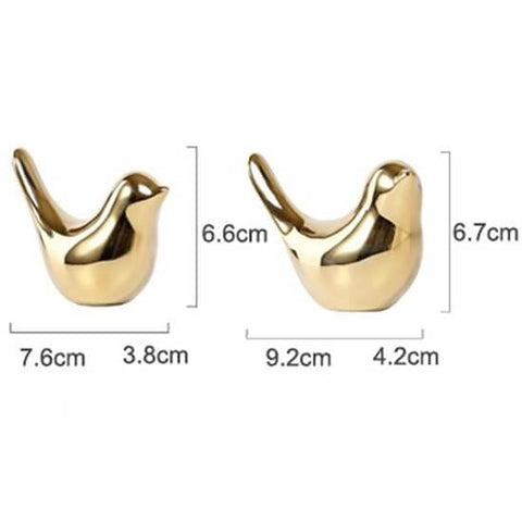 Vogelstatue<br> Golden