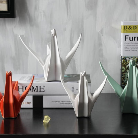Schwanenstatue<br> Origami