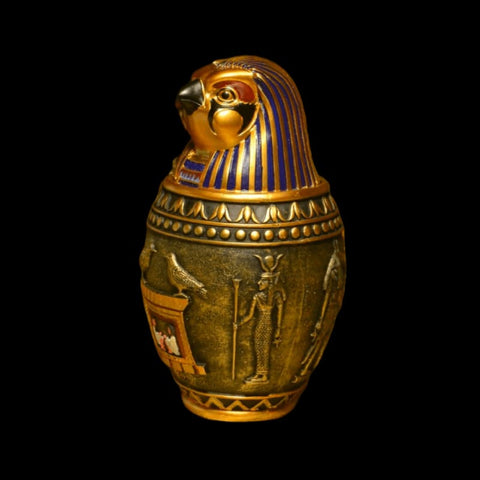 Kanopenvase Anubis<br> Sohn des Horus