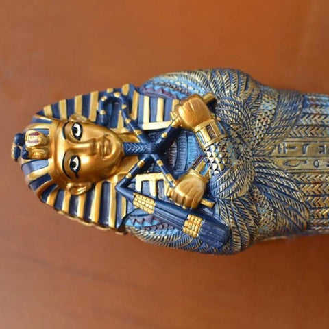 Ägyptische Pharao-Statue<br> Mumie 22 cm