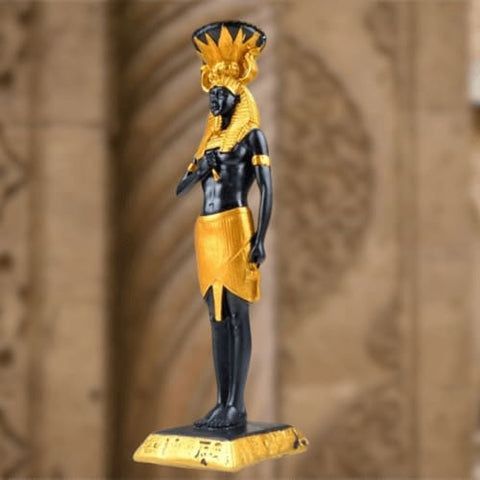 Ägyptische Gottstatue<br> Duo