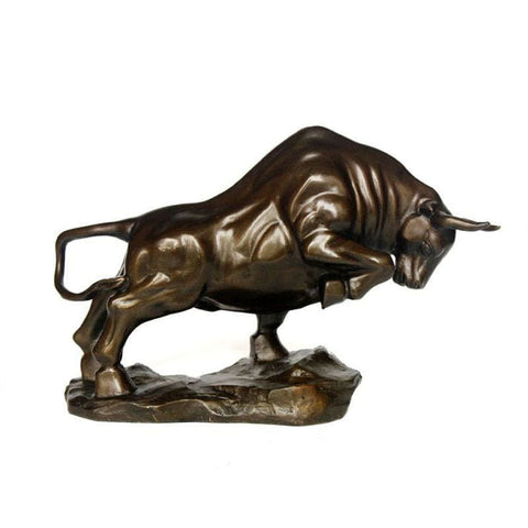 Bullenstatue aus Bronze<br> Deluxe