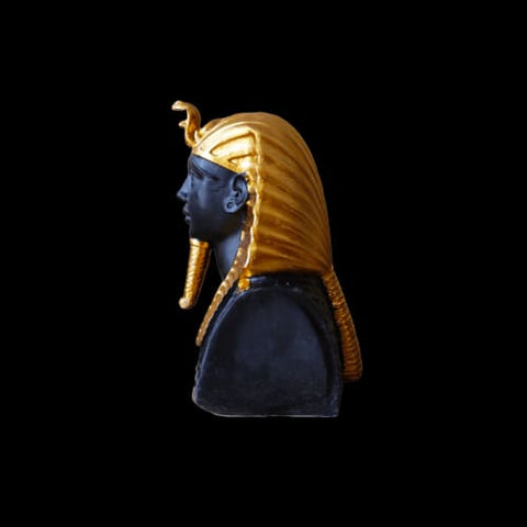 Tutanchamun-Statue<br> Schwarze Maske