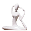 Frauenstatue<br> Yoga Zen 8 bis 14 cm