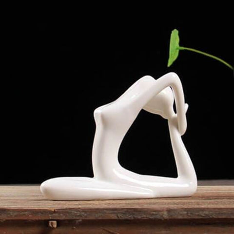 Frauenstatue<br> Yoga Zen 8 bis 14 cm