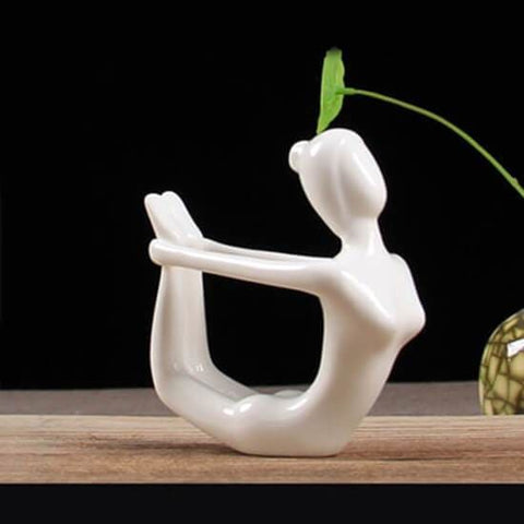 Frauenstatue<br> Yoga Zen 8 bis 14 cm