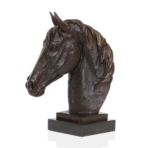 bronze cheval