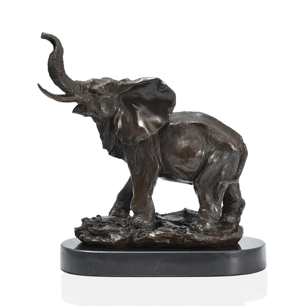 Bronzeelefant | Omega-Statue– Omega Statue