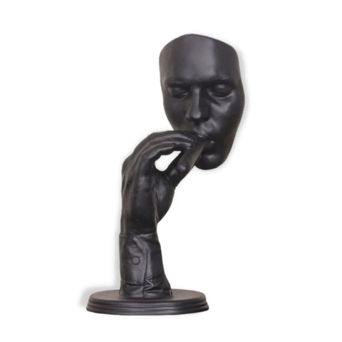 Mannstatue<br> Retro-Zigarre