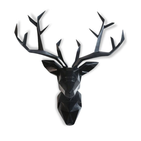 Hirsch-Wandskulptur<br> Moderne Wohnzimmer-Wanddekoration