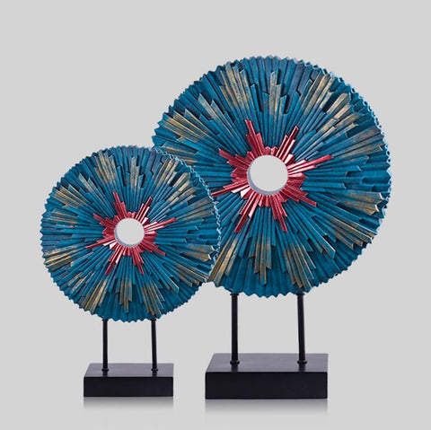Luxuriöse moderne Skulptur<br> Räder