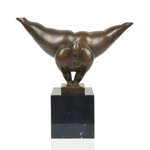 sculpture bronze femme