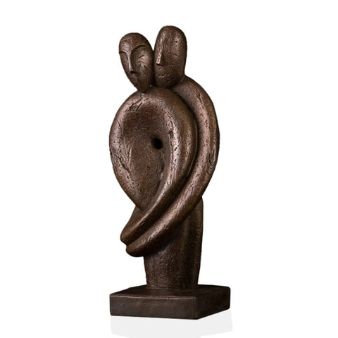 sculpture couple bronze