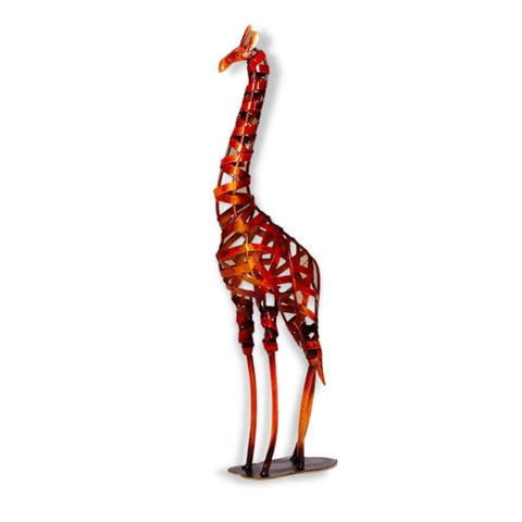 Giraffenskulptur<br> Metall XXL