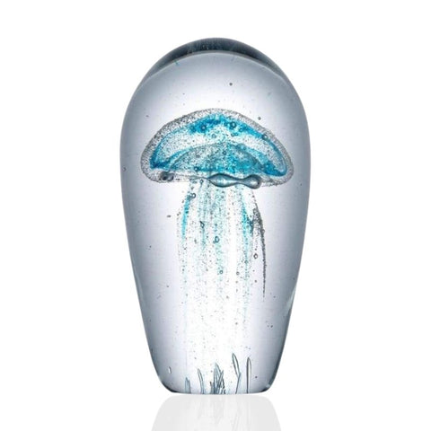 Moderne Skulptur<br> Glasqualle