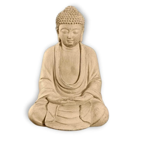 Moderne Skulptur<br> Stein-Buddha-Statue