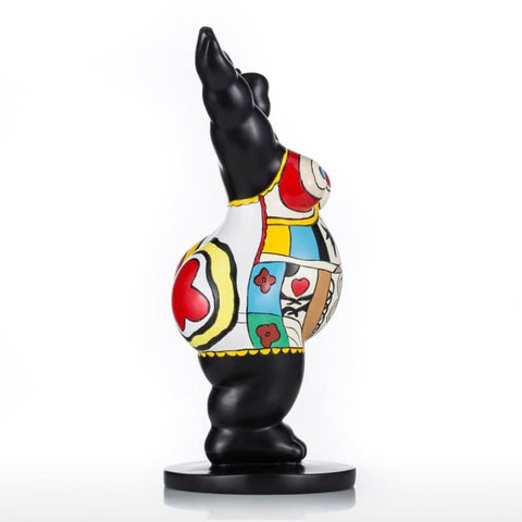 Frauenstatue<br> Nana-Skulptur 28 cm