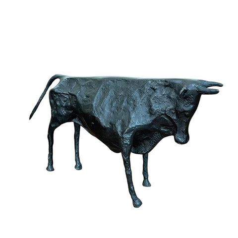 Bronzestatue Picasso-Stierskulptur 16 cm