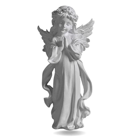 Engelsstatue Weiß