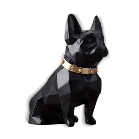 Bulldoggenstatue<br> Origami-Halskette 25 cm