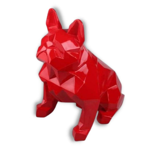 Bulldoggenstatue<br> Origami 20 cm