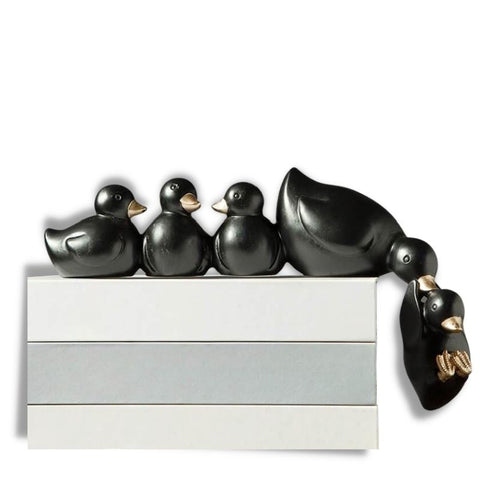Entenstatue<br> Familie