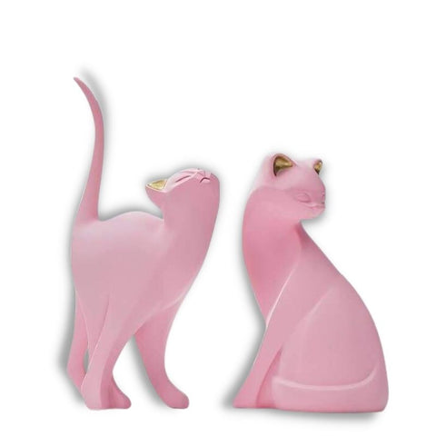 Statue-Katzen-Design