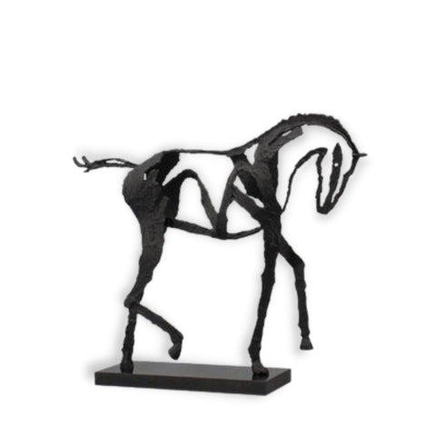 Pferdestatue<br> Eisen