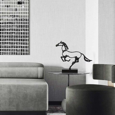 statue cheval ferrari