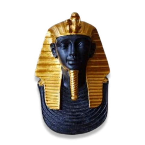 Tutanchamun-Statue<br> Schwarze Maske