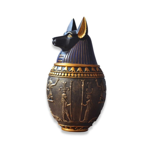 Kanopenvase Anubis<br> Sohn des Horus