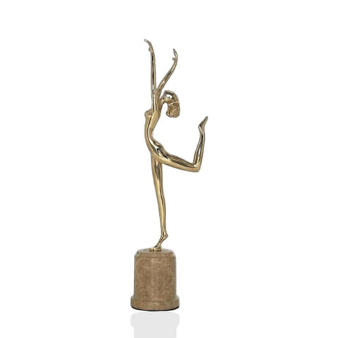 Frauenstatue<br> Designer-Tänzerin 30 cm