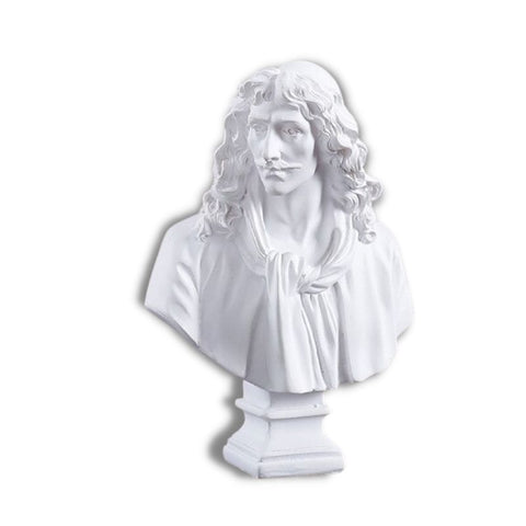 Mannstatue<br> Büste von Molière