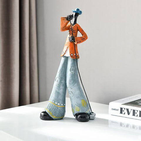 Mannstatue<br> Jazzmann