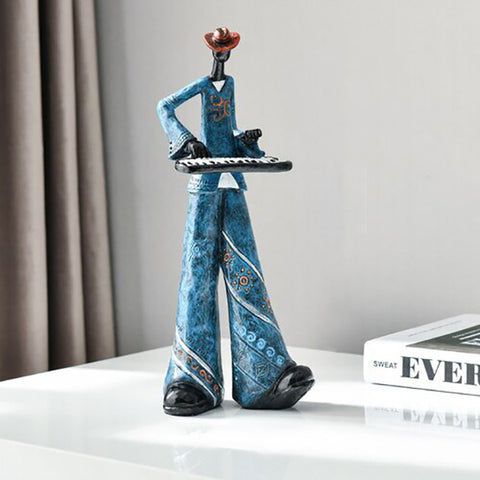 Mannstatue<br> Jazzmann