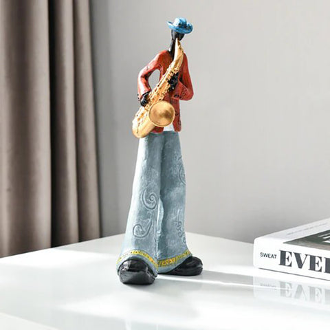 Mannstatue<br> Jazzmann