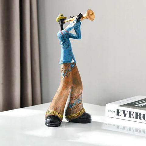 Mannstatue<br> Jazzmann