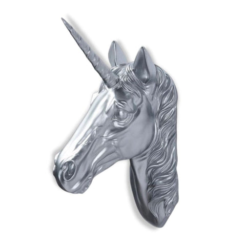 Einhorn-Wandskulptur<br> Zeitgenössische Wandstatue