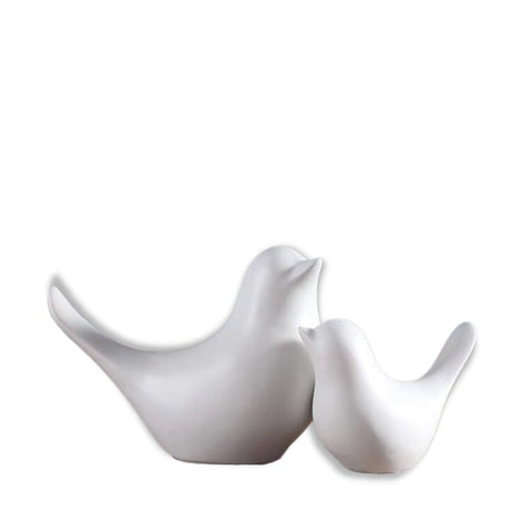Vogelstatue<br> Keramik (Duett)