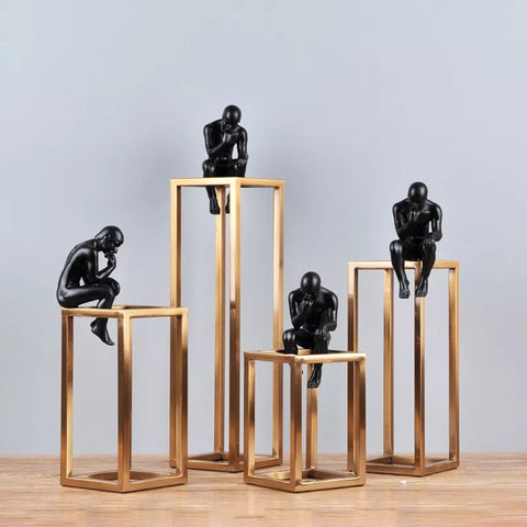 Mannstatue<br> Der Design Thinker