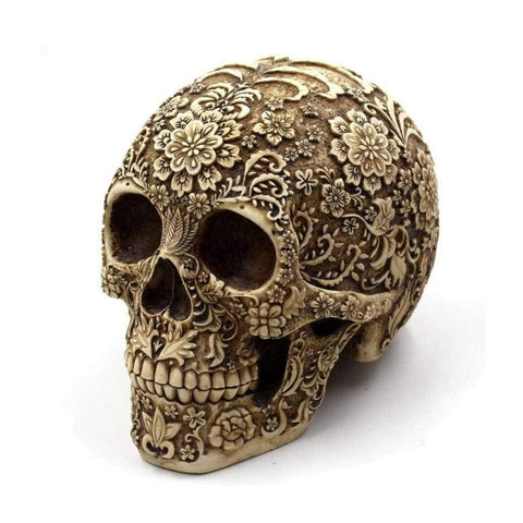 Totenkopfstatue<br> Mexikanische Calavera