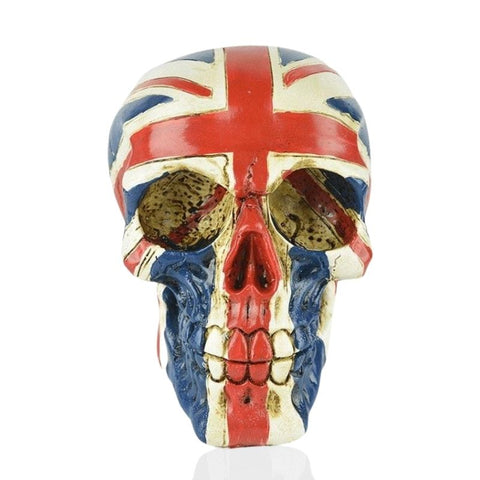 Totenkopfstatue<br> Englischer Schädel