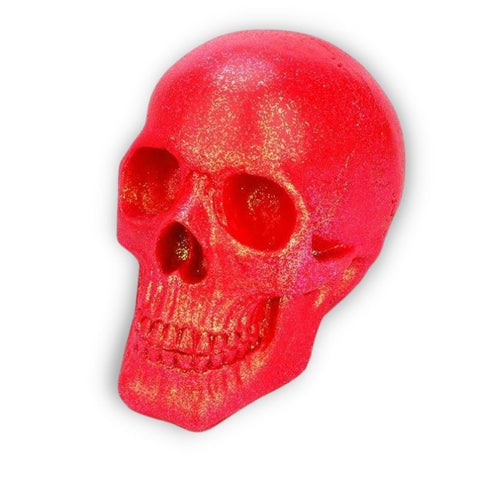 Totenkopfstatue<br> Funkelnde 18 cm