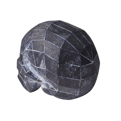Totenkopfstatue<br> Origami-Design-Dekoration 12 cm